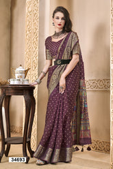 The Vallabhi Print Collection Features Exquisite Sarees Made From Premium Dola Silk
